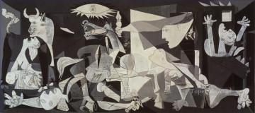 350 人の有名アーティストによるアート作品 Painting - ゲルニカ 1937 反戦キュビスト パブロ・ピカソ